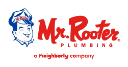 Mr. Rooter Plumbing logo.