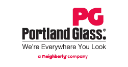 Portland Glass logo.