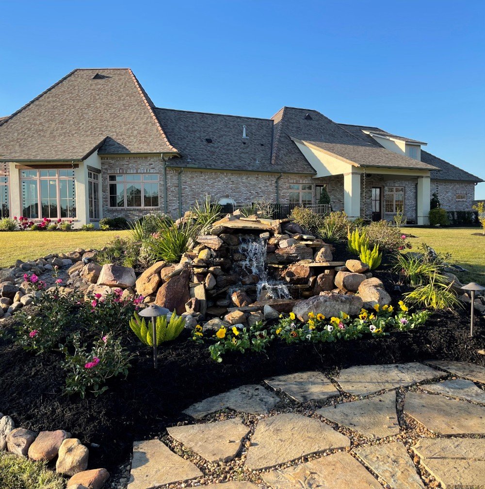 Annual Color and Mulch Installation