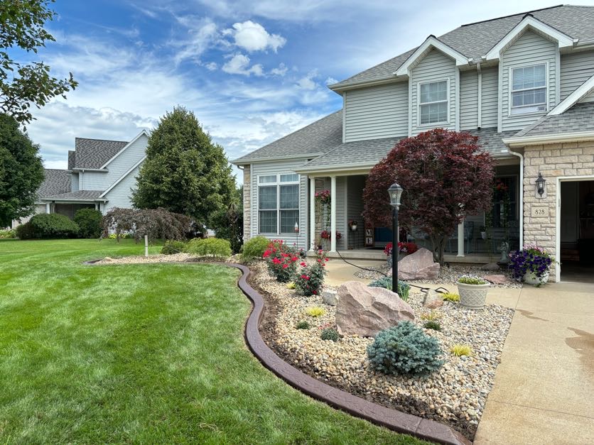 concrete curbing