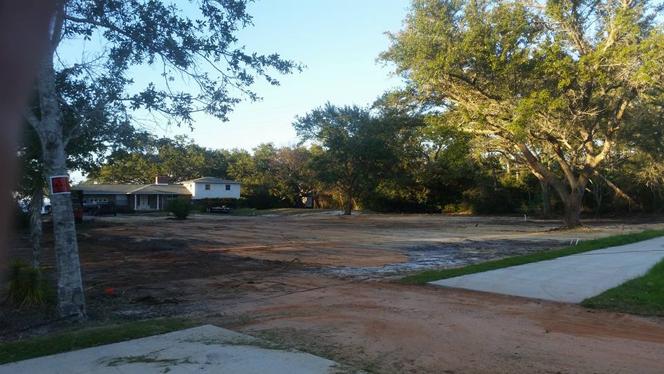 Dirt lot
