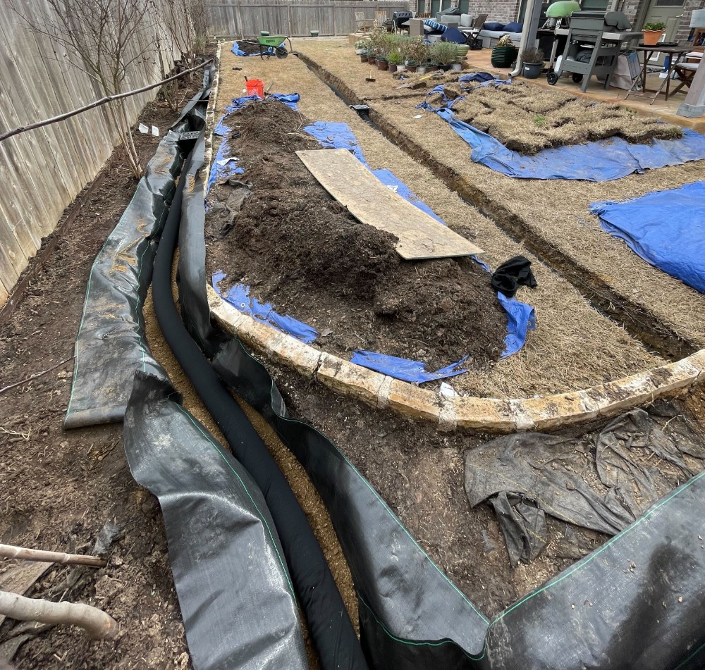Drainage Solution in Pflugerville