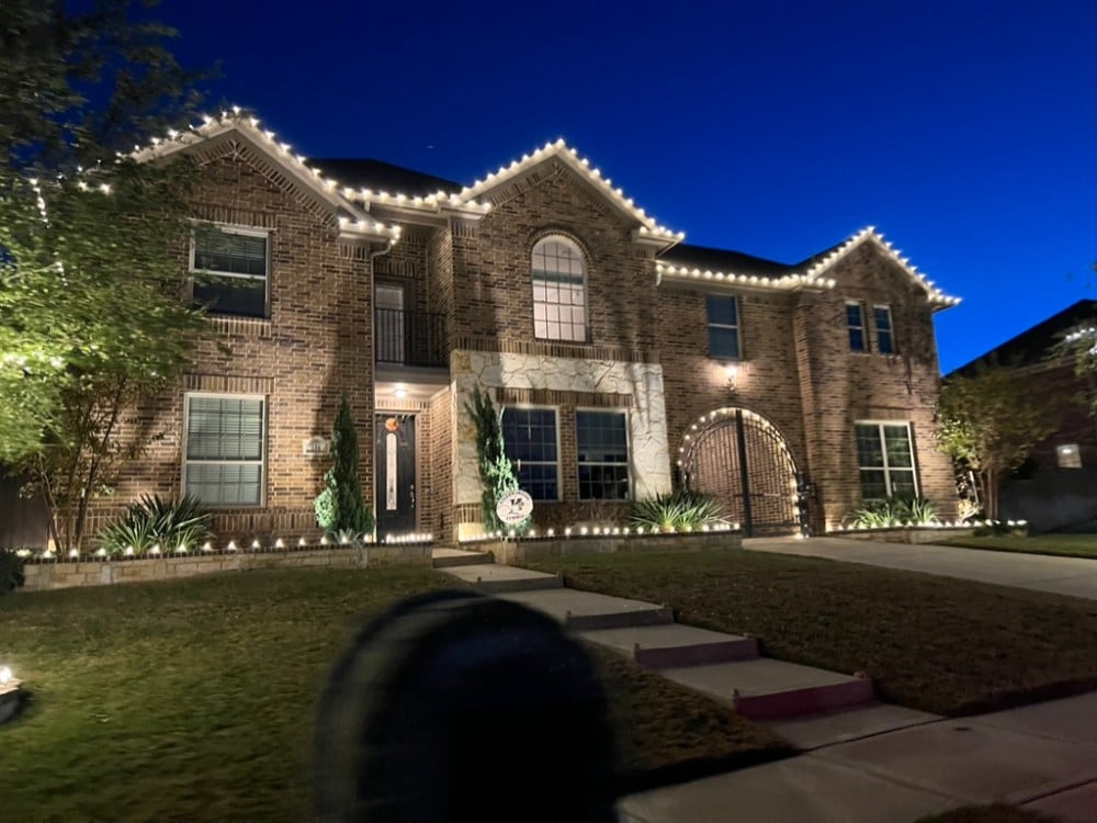 Holiday Lighting Install