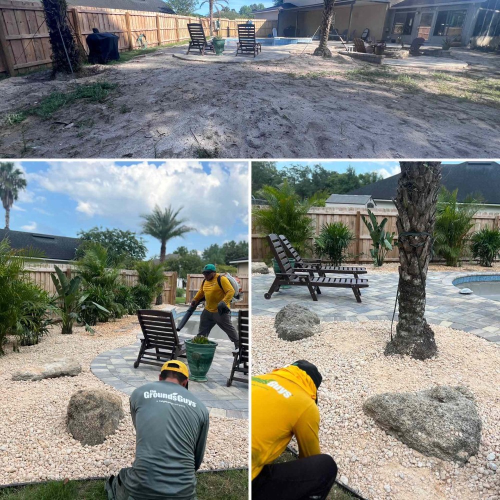 Landscape Makeover Post Pool Installation