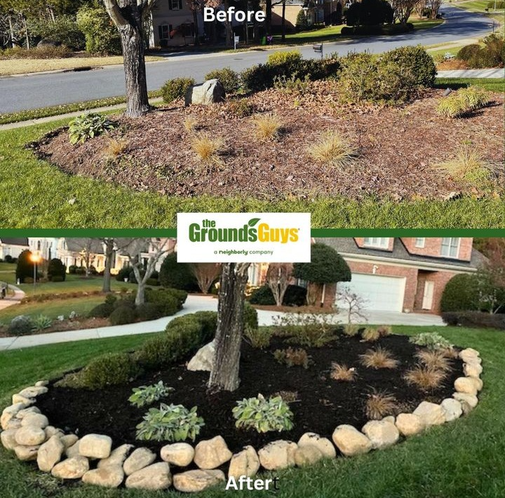 Flower bed update.