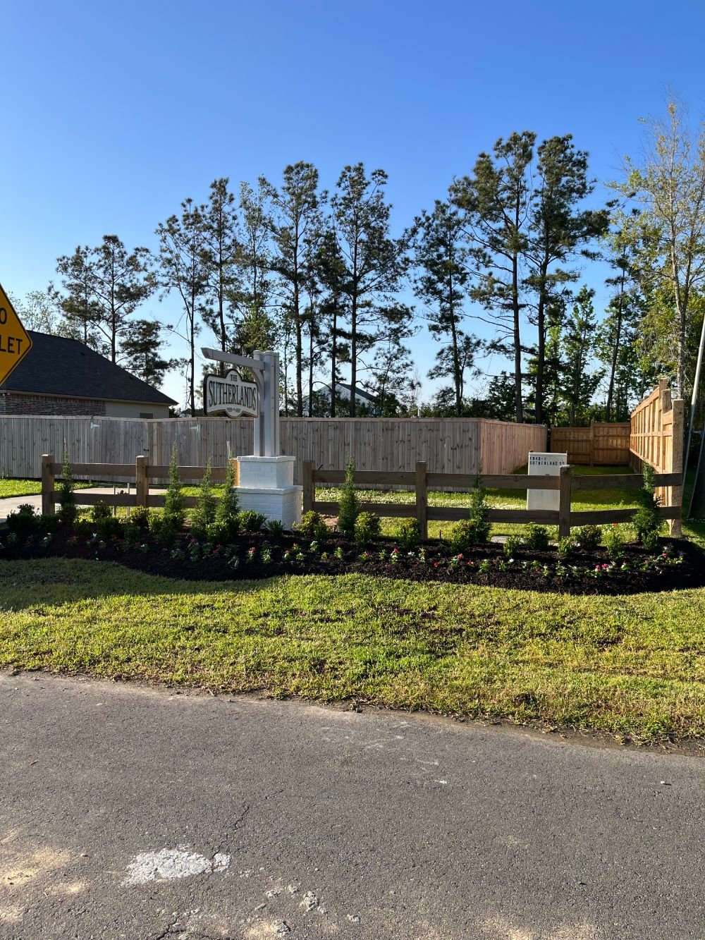 New Bed, Plant and Landscape Lighting Installation