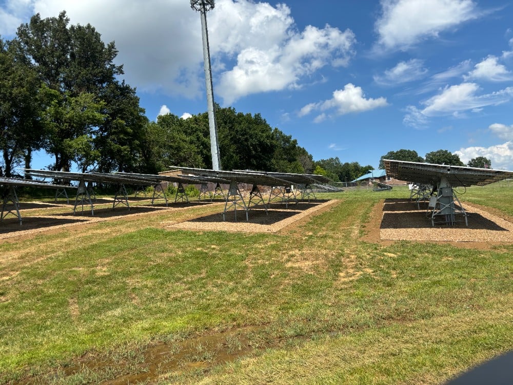 Landscape bed installation