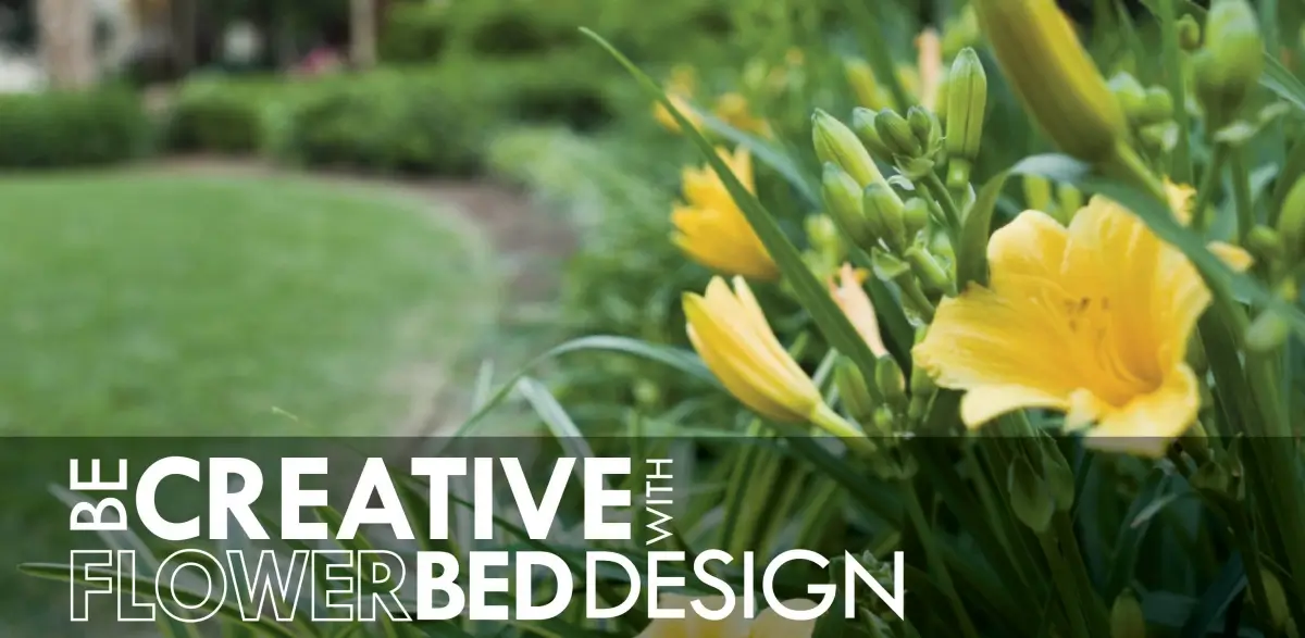 Be Creative with Flower Bed Design blog banner