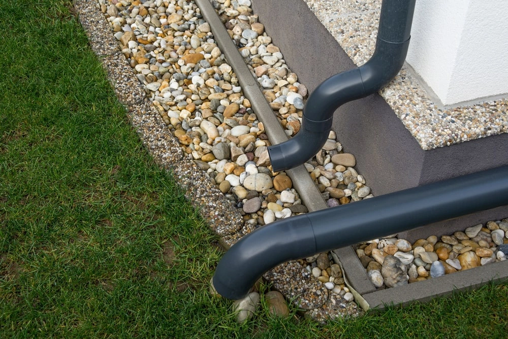 Gutter drainage system