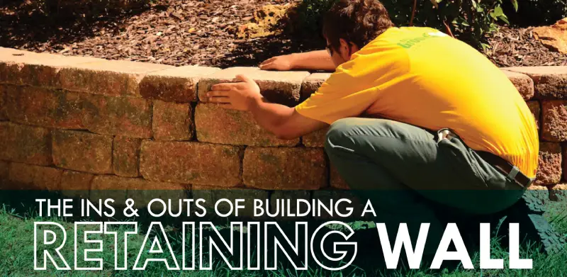 The ins and outs of building a retaining wall.