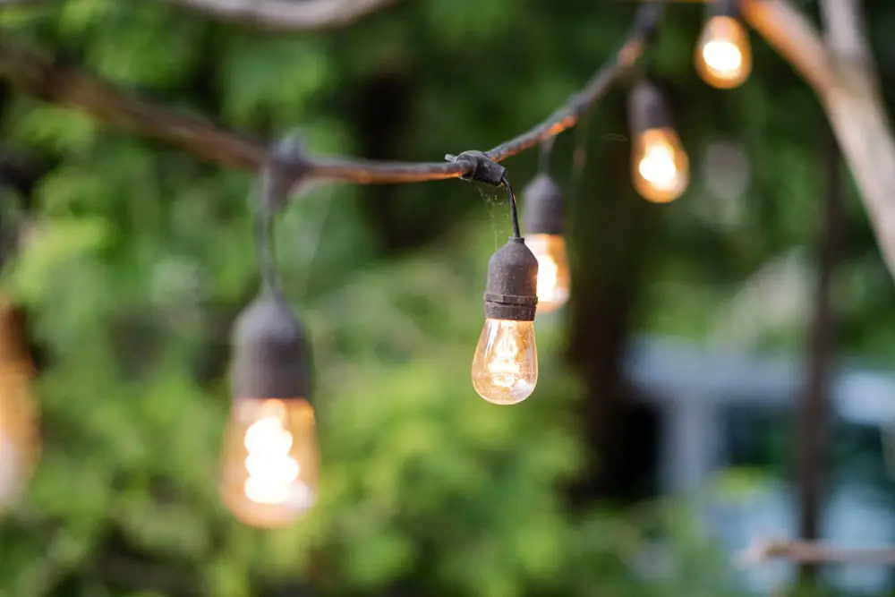 Outdoor lights with LED bulbs